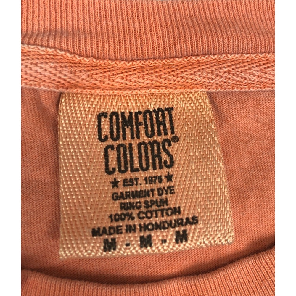 Comfort Colors Sigma Phi Epsilon UT Tennessee‎ Crawfish Boil Pocket Tee Orange M - Picture 3 of 7